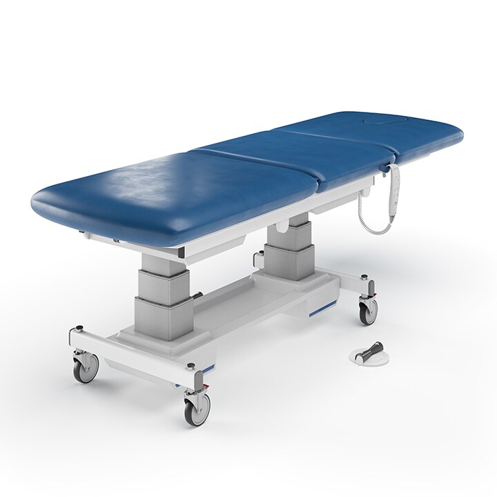 医疗检查治疗沙发床配有 LINAK（力纳克）电动直线推杆