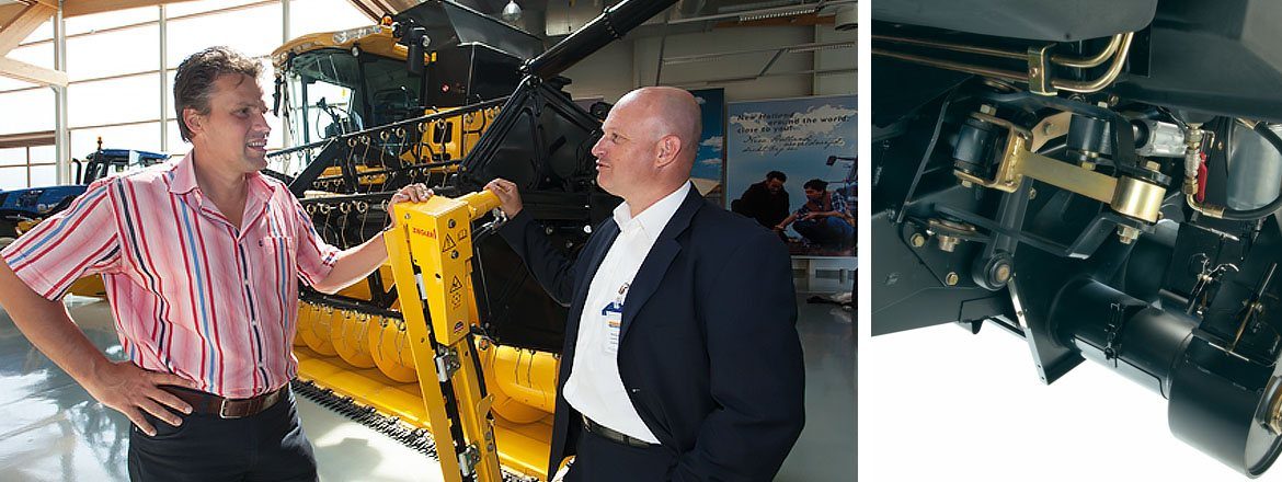 纽荷兰联合收割机的案例