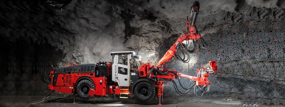 Sandvik 改善了采矿设备的人体工学