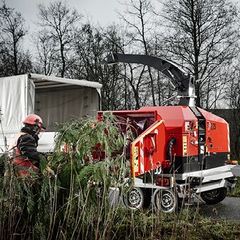 Linddana TP 木材削片机