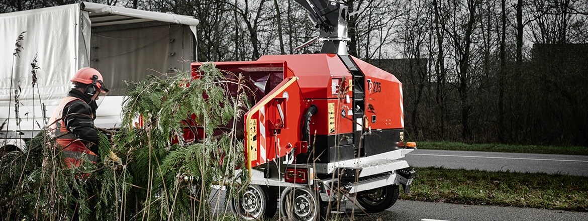 Linddana TP 木材削片机