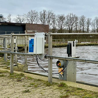 电动推杆可调整污水处理厂工艺罐上的斜坝