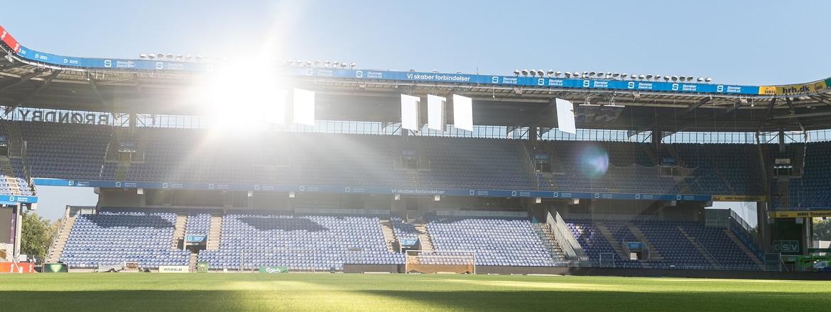 Second Sun 在 Brøndby（布隆德比）足球场 上的应用