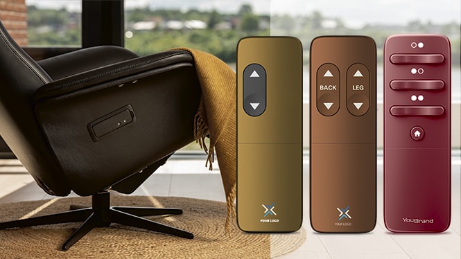 How to customise LINAK hand controls for recliners