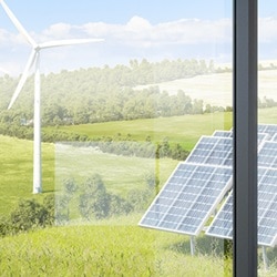 太阳能电池和风力发电机
