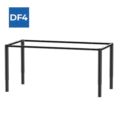 桌架方案 4（DF4）升降桌的桌架，供家庭和办公室使用   