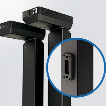 使用您的 IC 升降柱创造工作台系统