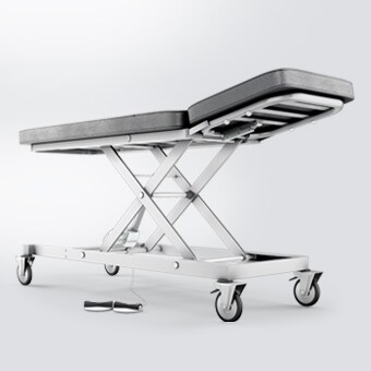 可调治疗沙发床和治疗台灵活性大，设计出色