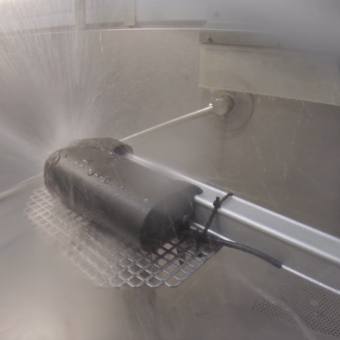 工业推杆的异物防护测试