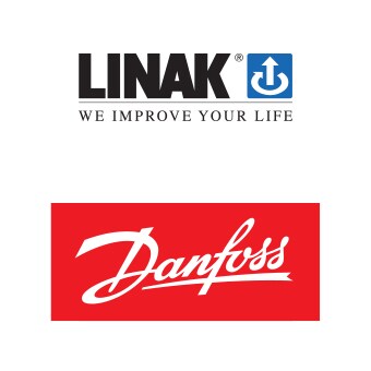 Danfoss 和 LINAK 标志