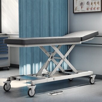 新系统配置提高了治疗沙发床的总体性能。