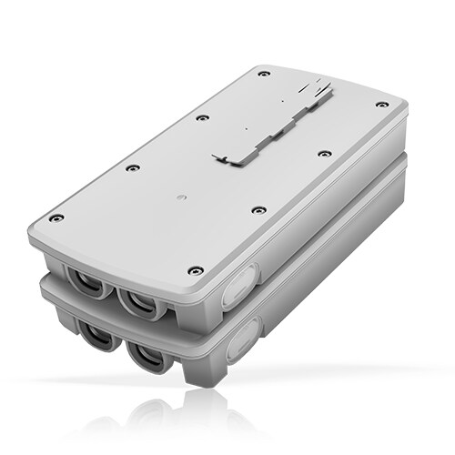 两个应用堆叠技术的 LINAK BA22 锂电池。