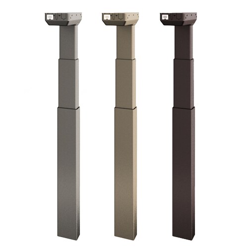 电机外壳升降柱采用定制颜色