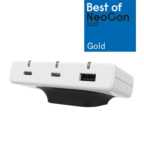 Desk2Device 是一个由 LINAK 控制盒 CBD6S 供电的快速 USB 充电器