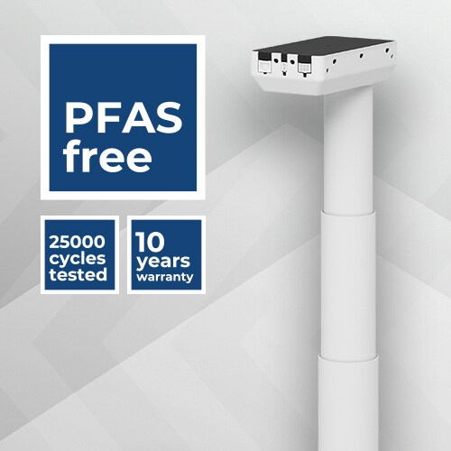 不含 PFAS 的 DL11 EXPERIENCE 升降柱 