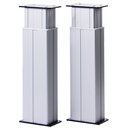 两个 LINAK® DL2 电动升降柱