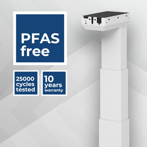 不含 PFAS 的 DL21 EXPERIENCE 升降柱 