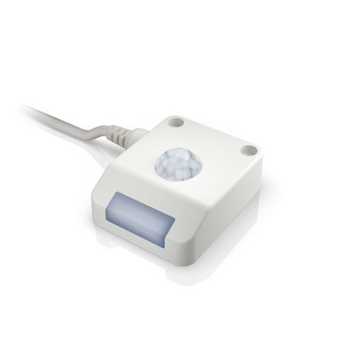 UBL4 Motion 传感器灯，安装在病床侧面。