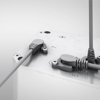 LC3 升降柱的电缆管理