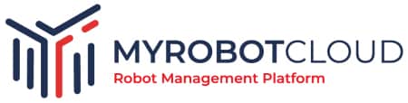 MyRobot.cloud 徽标， 即 Rocketfarm 为您打造的码垛解决方案的数字孪生仿真工具
