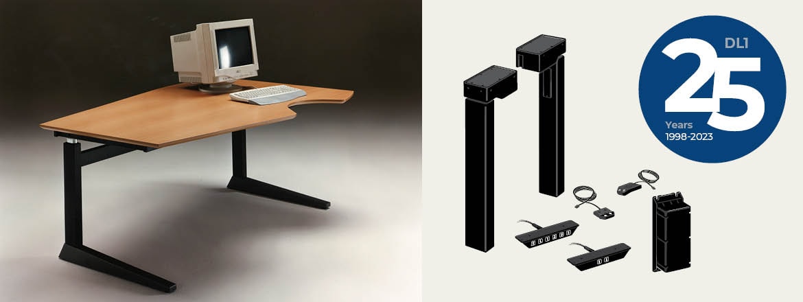 Cube Design 升降桌和 LINAK DL1 系统