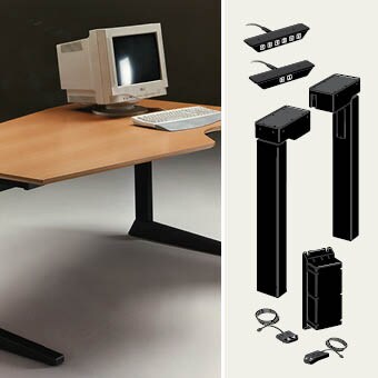 Cube Design 升降桌和 LINAK DL1 系统