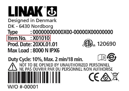 LINAK 通用标签