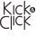 Kick & Click 图标表示升降桌推杆系统的组装简便