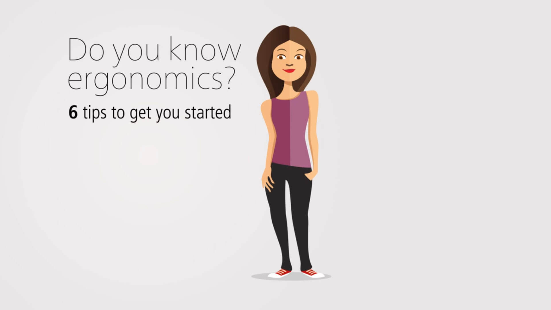 在工作日 LINAK 实现更好人体工学的六点提示