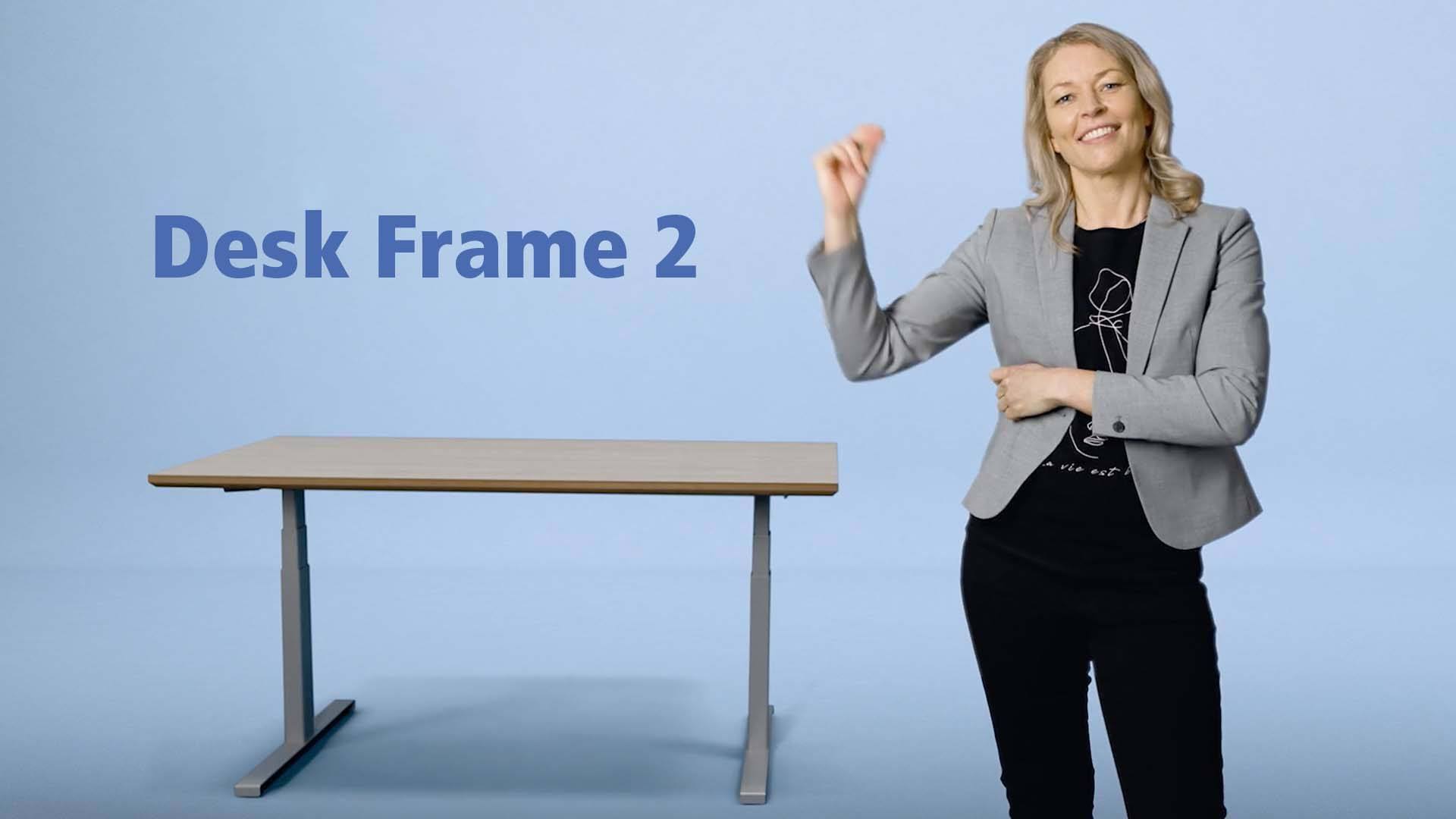 桌架方案 2 – 使用简便的全套解决方案