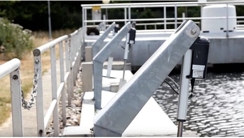 供废水高效处理用的电动阀运动解决方案