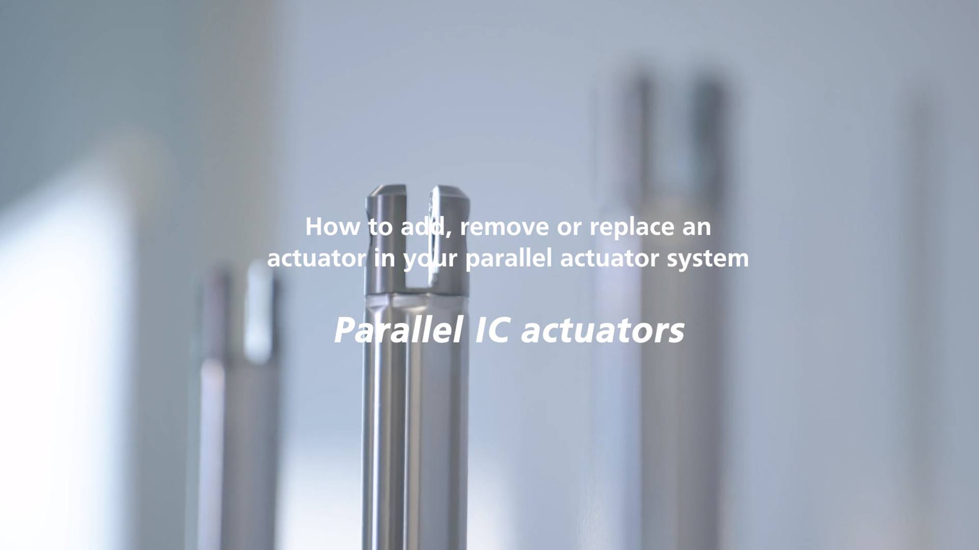 IC 同步推杆系统 - 如何增加、卸除、更换推杆。