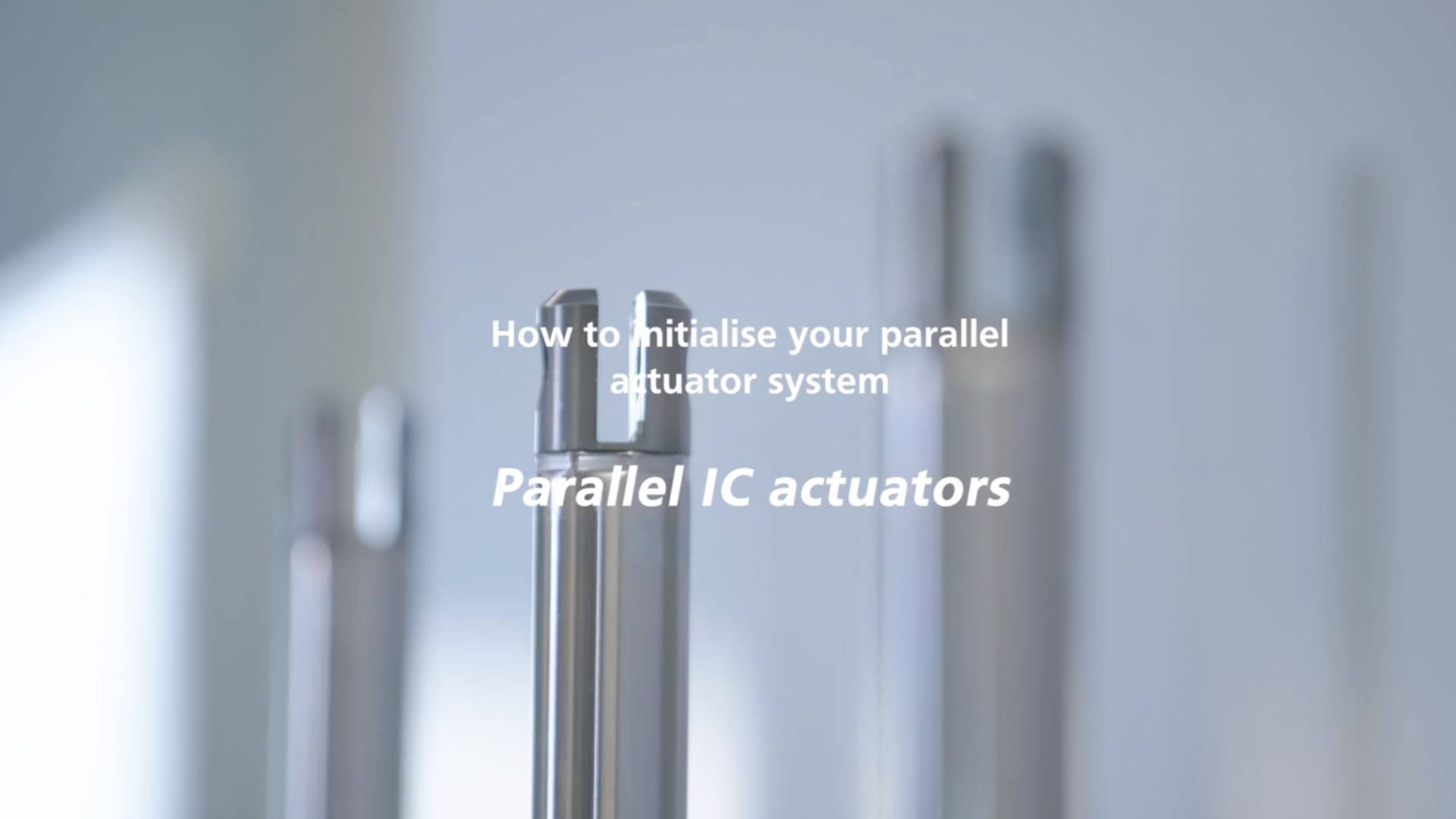 IC 同步推杆系统 - 如何对系统进行初始化