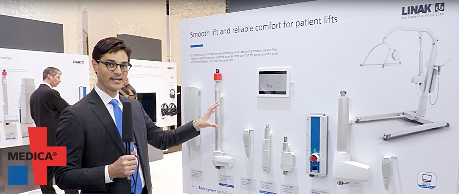 LINAK 参加 2017 MEDICA 贸易展