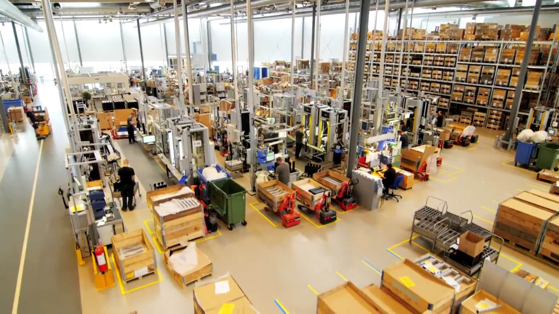 LINAK 世界一流的生产