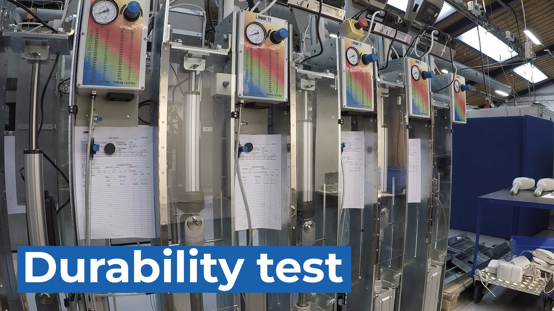 工业电动推杆的机械耐久性测试