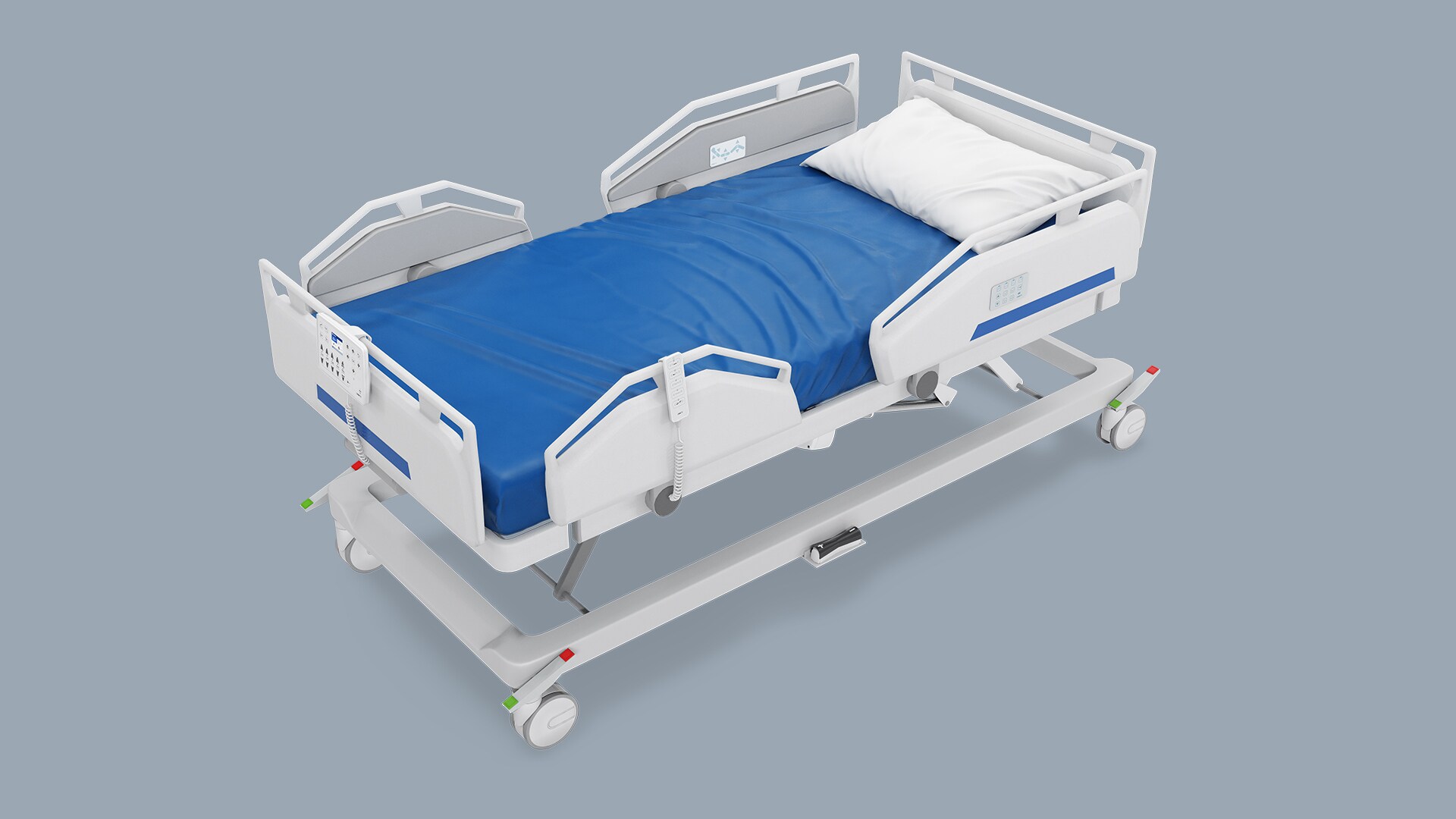 配有 LINAK 推杆的肥胖症治疗床