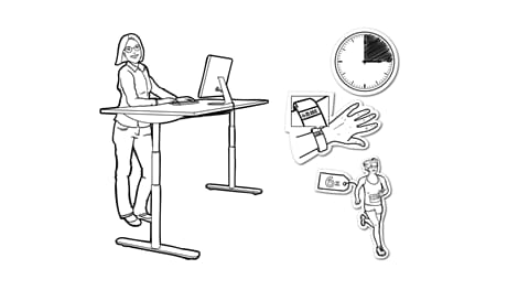 为了您的健康站起来