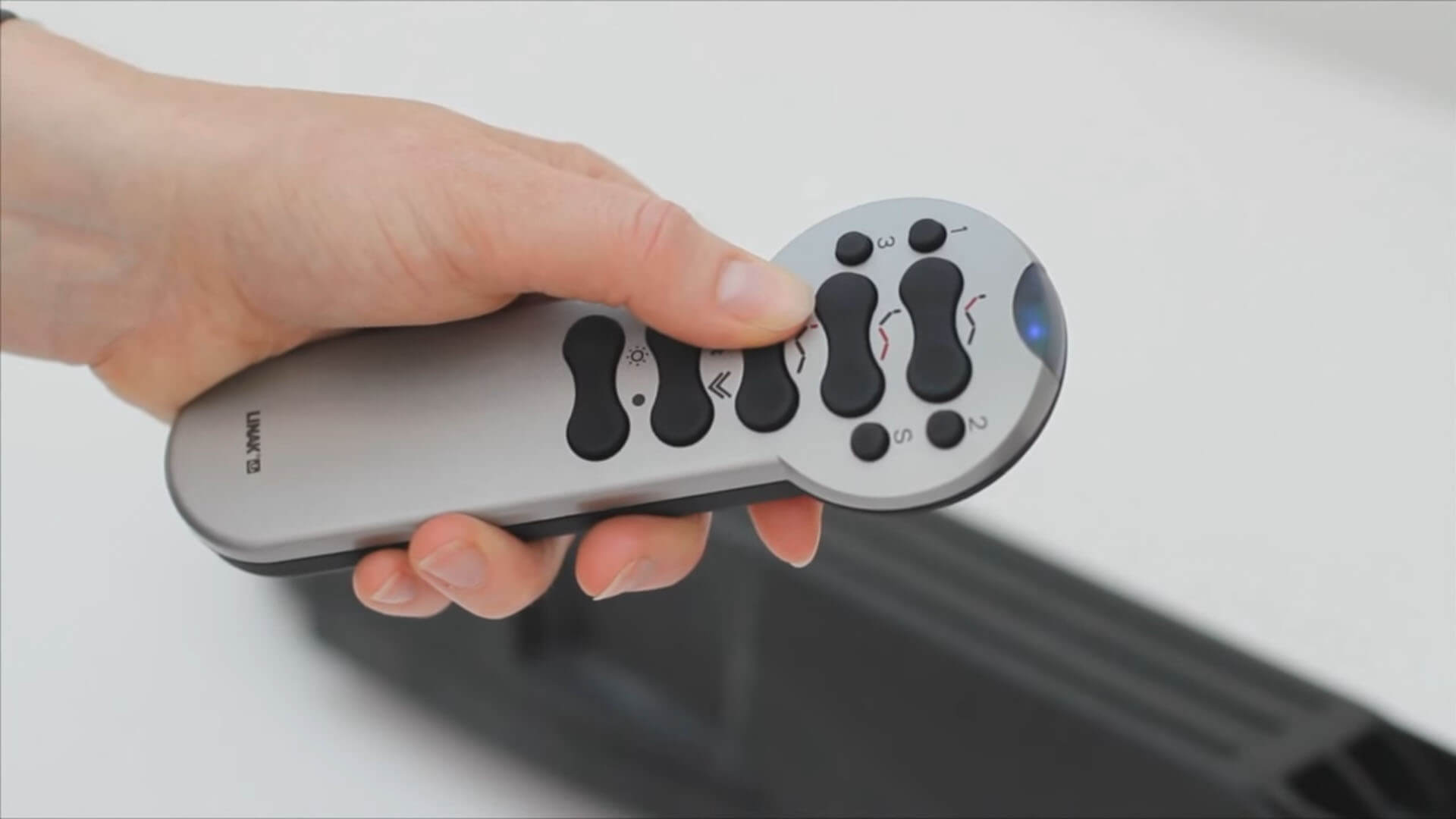 TD1RF 280 （带记忆功能） - 如何设定无线电频率手控器